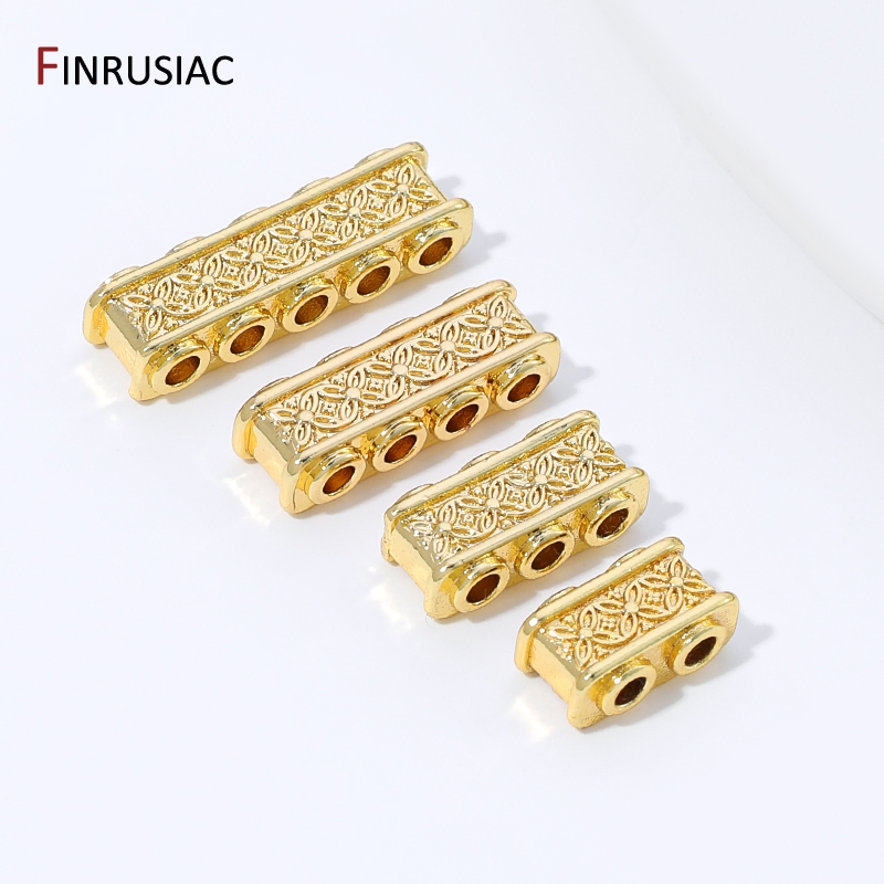 18K Gold Plated Brass Rectangl - đánh giá và giá Body Jewelry Diy