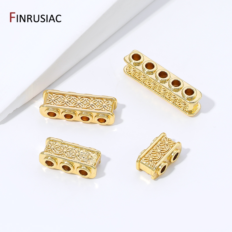18K Gold Plated Brass Rectangl - đánh giá và giá Body Jewelry Diy