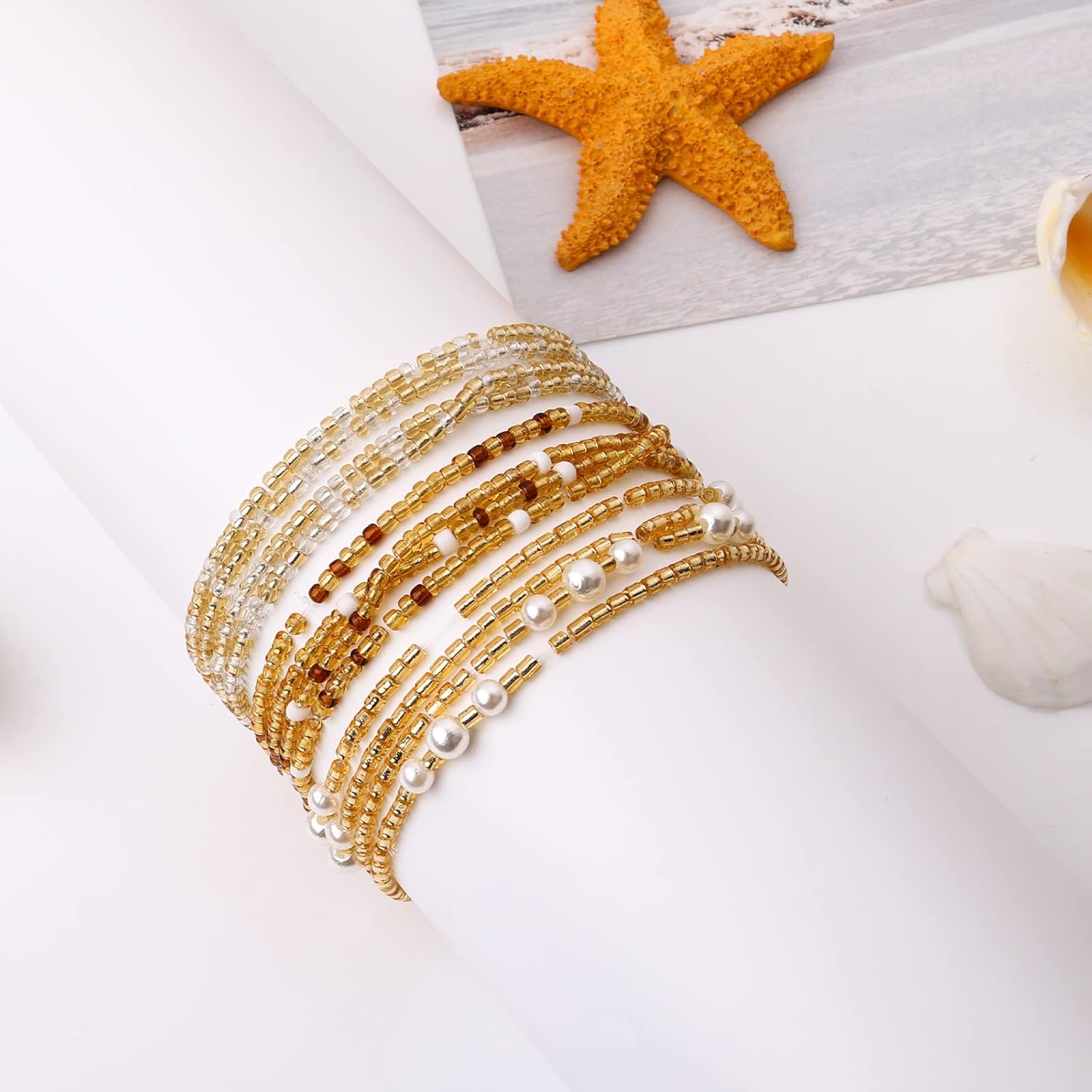 Waist Beads for Women Belly Be - đánh giá và giá Body Jewelry Bulk
