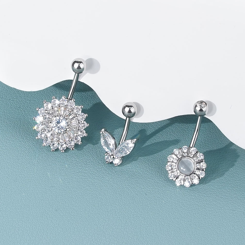 1Pc Stainless Steel Belly Butt - đánh giá và giá Belly Bar Titanium