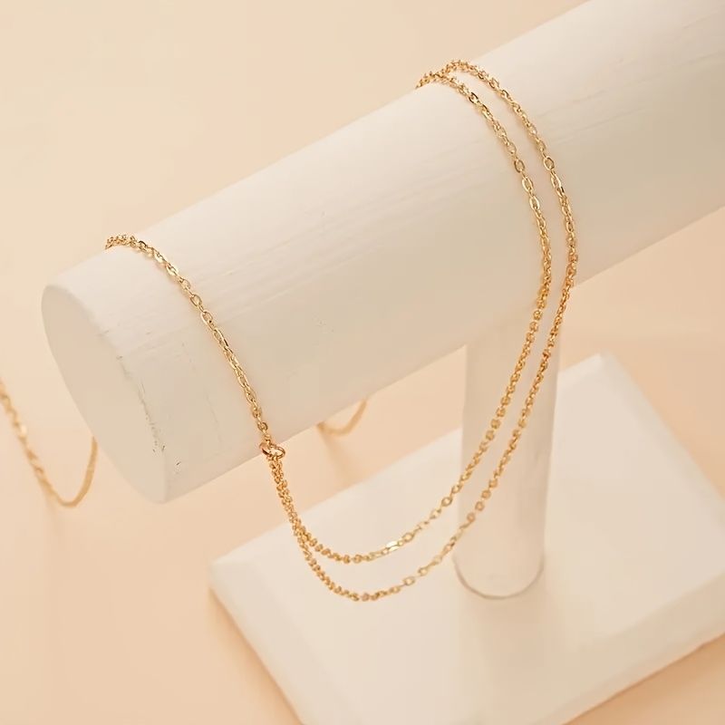 1Double-layer gold metal waist - đánh giá và giá Body Jewelry Bulk