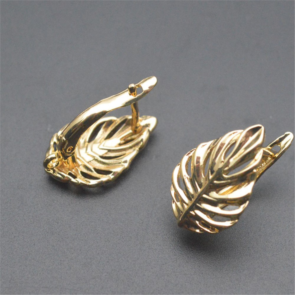 1/2Pcs 18K Gold Plated Brass L - đánh giá và giá Body Jewelry Diy