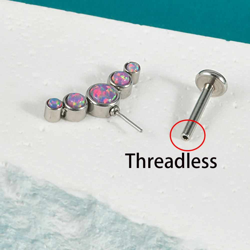 Bộ 3 Phẫu Thuật Không Gỉ & Opa - đánh giá và giá Body Jewelry Threadless
