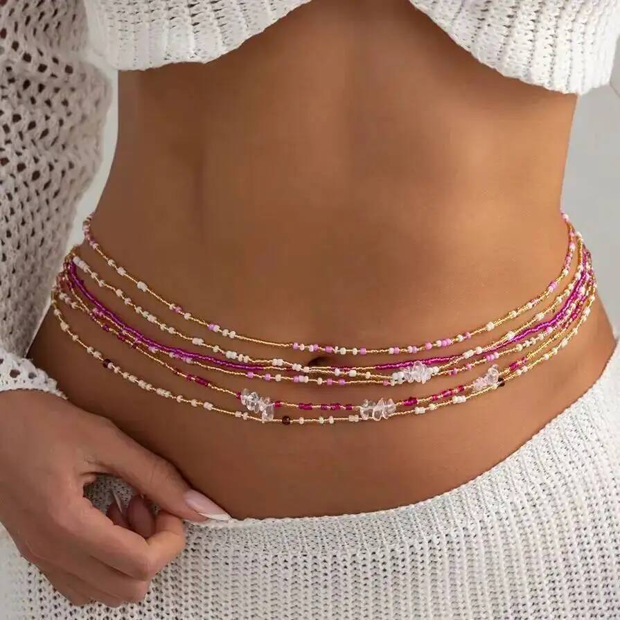 SHIXIN 6Pcs/Set Boho Colorful  - đánh giá và giá Body Jewelry Bulk